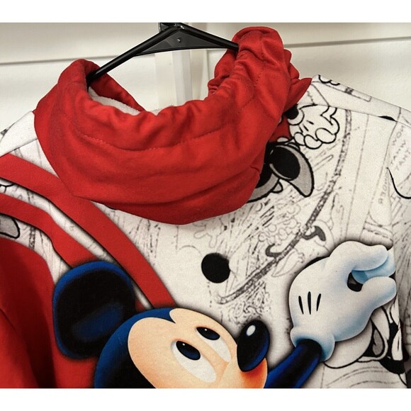 Disney Mickey Mouse and Minnie Mouse Men's S All Over Print 3D HOODIE - Picture 6 of 16